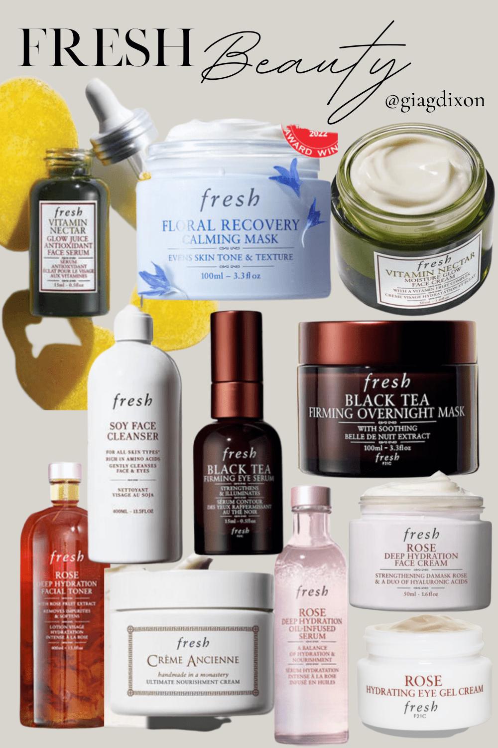 Fresh Beauty Skincare Travel Favourites: Lightweight Spring Beauty Favourites