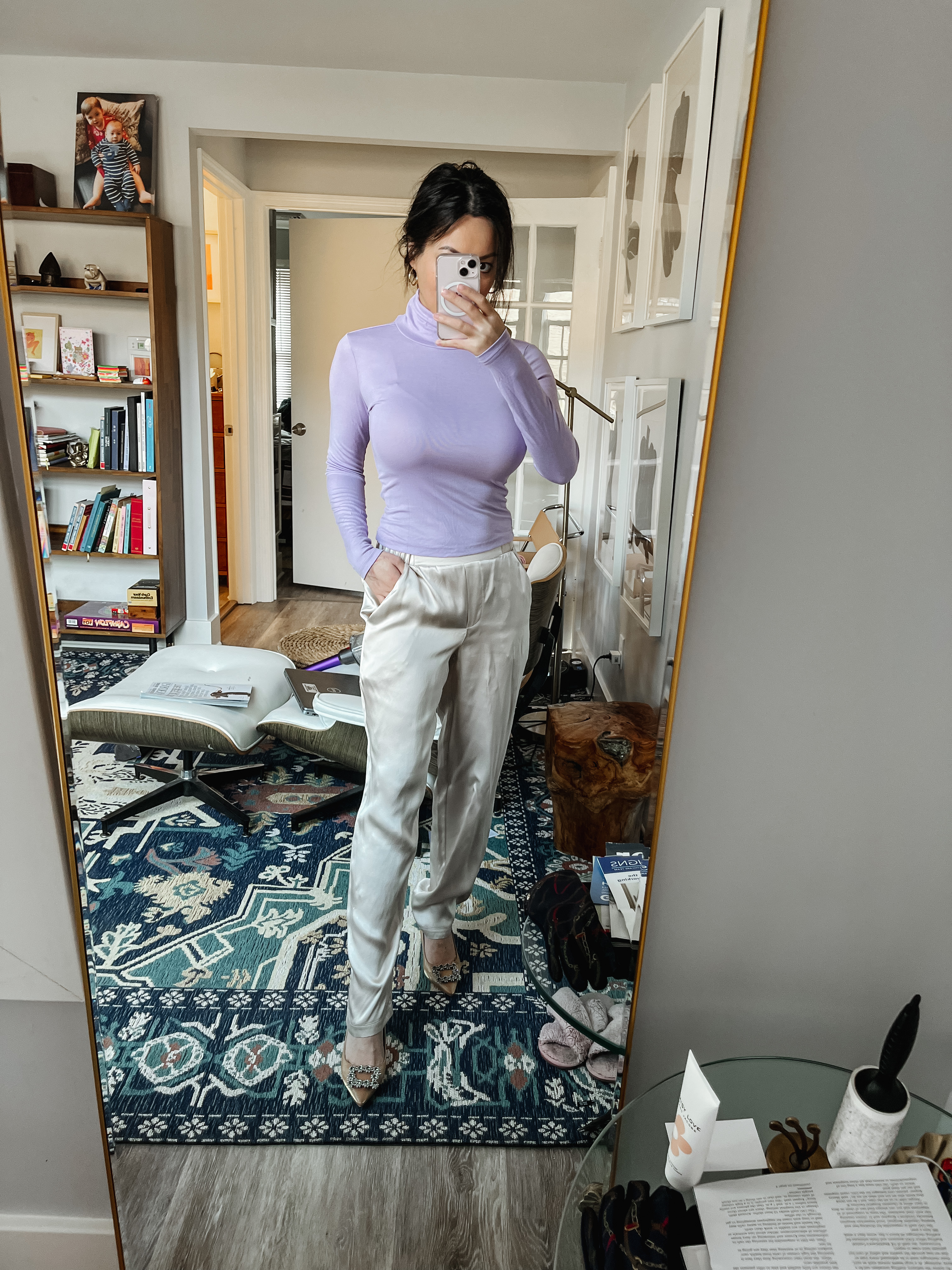Hello turtleneck: The dressed up casual staple without a collar
